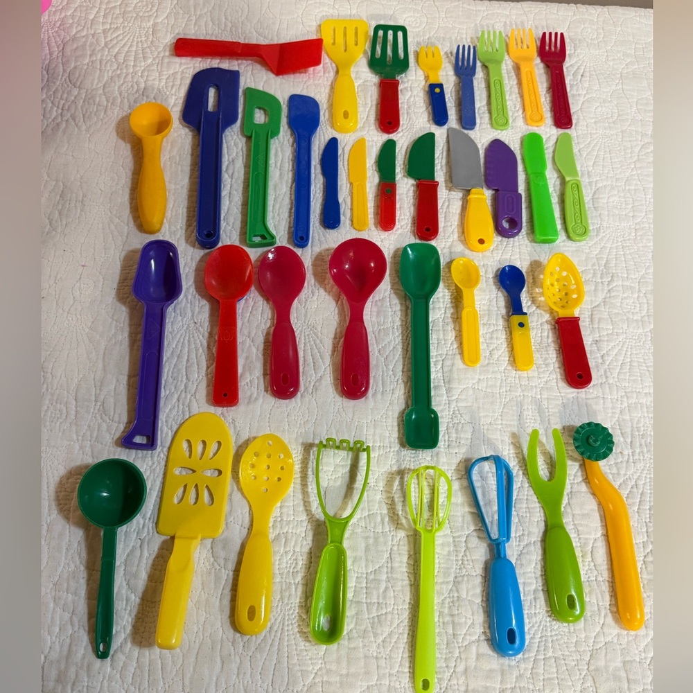 Colorful Kids Kitchen Playset